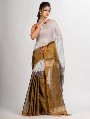 Zari detailed saree 4