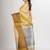 Geometric woven design saree