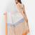 Off white & grey silk cotton saree