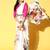 Tie and dye satin saree
