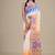 White & blue woven design jute silk jamdani saree