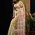 Woven design silk cotton jamdani saree