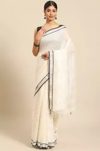Handloom pure cotton saree