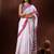 Checked pure cotton saree