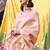Floral woven design zari banarasi saree