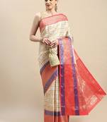 Woven design pure zari heavy work kanjeevaram silk saree