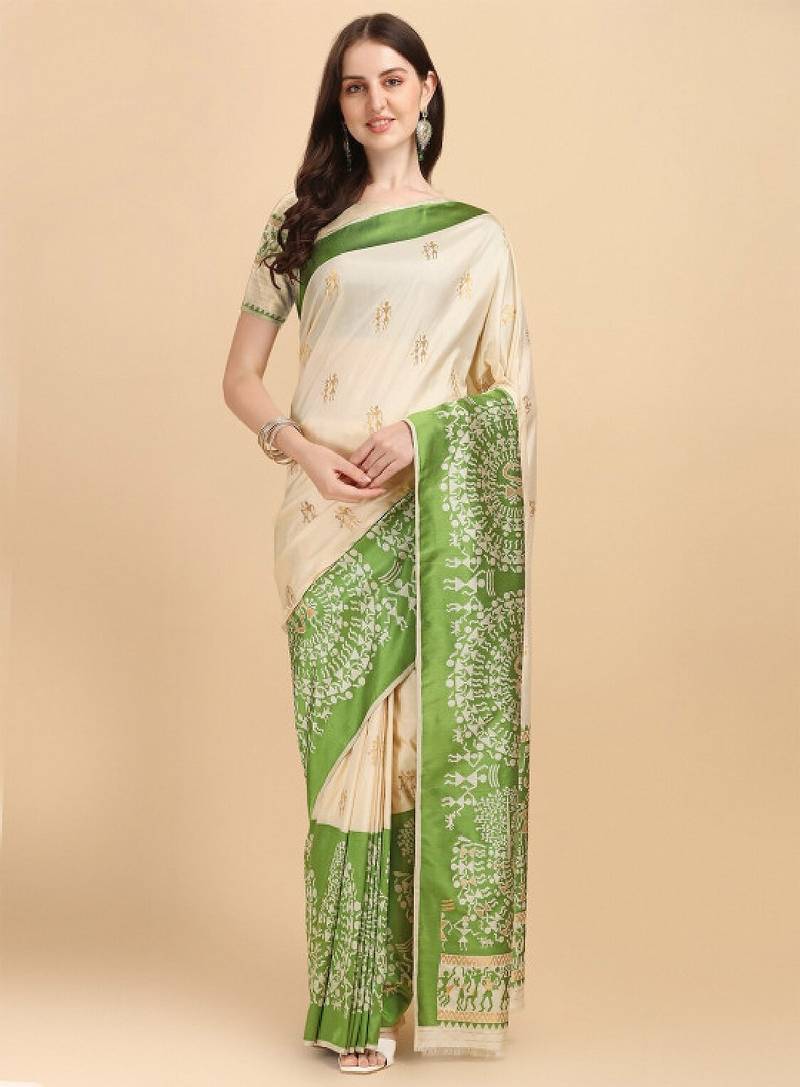 Warli kasavu saree