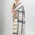 Checked woven design pure cotton saree
