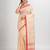 Geometric woven design pure cotton jamdani saree