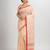 Geometric woven design pure cotton jamdani saree