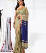 Woven design saree
