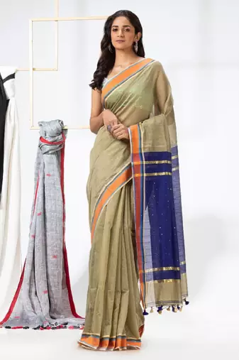 Woven design saree