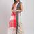 Striped woven design silk cotton saree