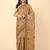 Embroidered designer silk saree