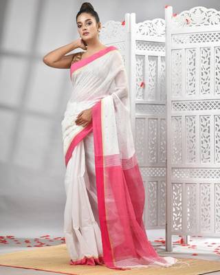 Striped woven design saree 2