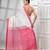 Striped woven design saree