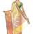 Beige & green ethnic motifs zari silk kanjeevaram saree