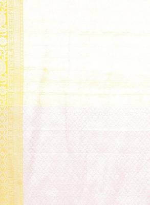 Ethnic motifs woven design zari kanjeevaram saree 3