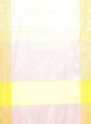 Ethnic motifs woven design zari kanjeevaram saree 4