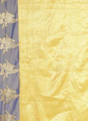 Checked zari kanjeevaram saree 4
