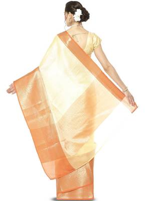 Woven design zari art silk banarasi saree 2
