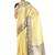 Floral zari silk blend kanjeevaram saree