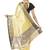Floral zari silk blend kanjeevaram saree