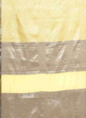 Floral zari silk blend kanjeevaram saree 3