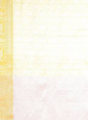 Woven design zari silk blend kanjeevaram saree 4