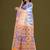 Floral woven design pure cotton saree