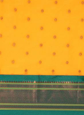 Ethnic motifs zari paithani saree 4