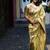Ethnic motif woven design kanjeevaram zari saree