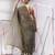Checked pure cotton saree