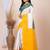 Checked zari pure cotton saree