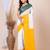 Checked zari pure cotton saree