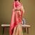 Floral zari banarasi saree