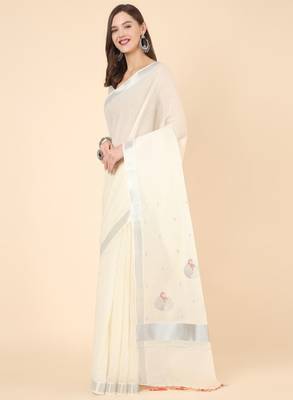 Zari pure cotton kasavu saree 2