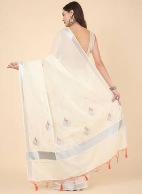 Zari pure cotton kasavu saree 3
