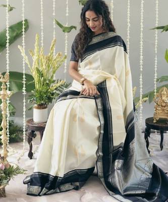 Woven design zari kanjeevaram saree 3