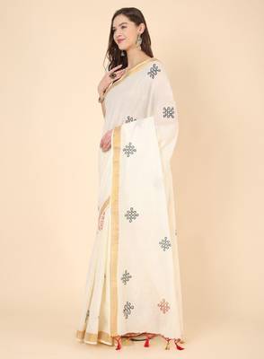 Zari pure cotton saree 2