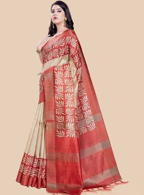 Leheriya zari art silk saree 2