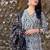 Black Jaipuri Printed Black Pure Cotton Anarkali Gown with Dupatta Set Salwar Kameez