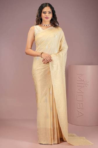 Woven design zari kasavu saree