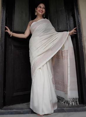Woven design zari kanjeevaram saree 1