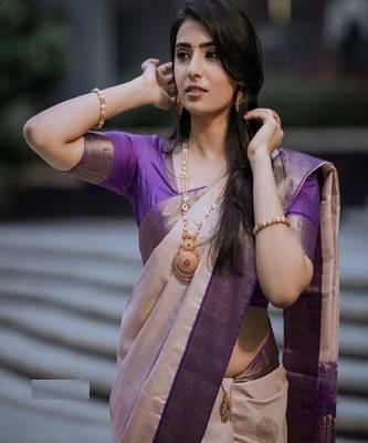 Woven design kanjeevaram saree 3