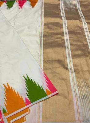 Woven design zari kanjeevaram saree 3