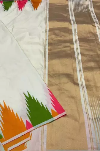 Woven design zari kanjeevaram saree