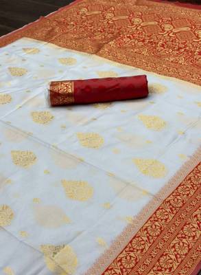 Woven design zari kanjeevaram saree 4