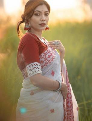 Floral kanjeevaram saree 2