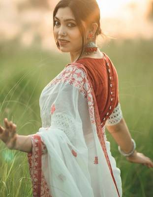 Floral kanjeevaram saree 3